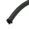 thumbnail image 7 of Unique Bargains 3ft 4AN Fuel Hose AN4 Universal Car Braided Nylon Stainless Steel CPE Oil Fuel Gas Line Hose Black, 7 of 7
