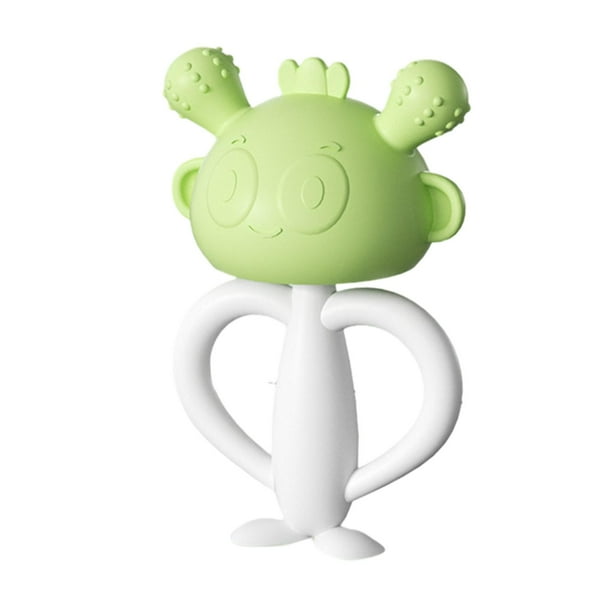 Juguetes para dentición del bebé Suave Mango de 180 gra Encías Juguete  Silicona Bebé Mordedor para bebés Sunnimix Mordedor calmante para bebés