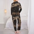 thumbnail image 3 of Pajamas for Women Set - Starry Night Black Sheep Comfy Long Sleeve Button Up Pajama Sets for Women 2 Piece, Soft Sleepwear Nightwear Pjs Lounge Sets for Women with Pockets, 3 of 6