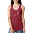 thumbnail image 1 of MmF - Women's Racerback Tank Top, up to Women Size 2XL - Heartbeat Hunting, 1 of 5