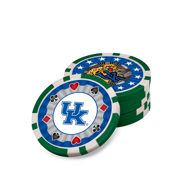 MasterPieces Casino Style 300 Piece Poker Chip Set - NCAA Kentucky