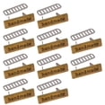 thumbnail image 6 of 10pcs Metal Handmade Labels Tags for Clothes Jeans Shoes Bags Garment Rectangle Hand Made Printed Label DIY Sewing Craft, 6 of 9