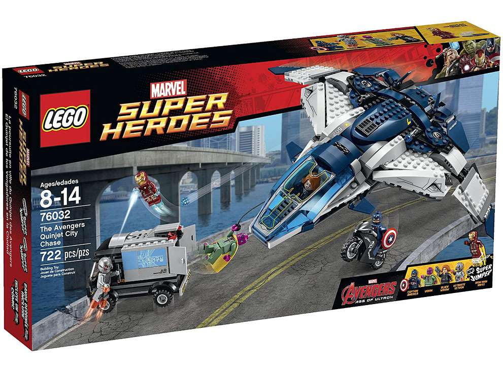 Pre-Owned LEGO(R) Super Heroes The Avengers Quinjet City Chase (76032)
