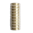 thumbnail image 5 of 2X Ribbon Roll 22 M Metal Wire for Jewelry Making Project 0.3 mm- Golden, 5 of 6