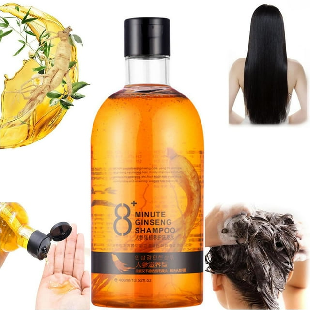 Champú reparador y suavizante de queratina sin aceite de silicona para hidratar, iluminar y teñir el cabello dañado 400 ml el champú