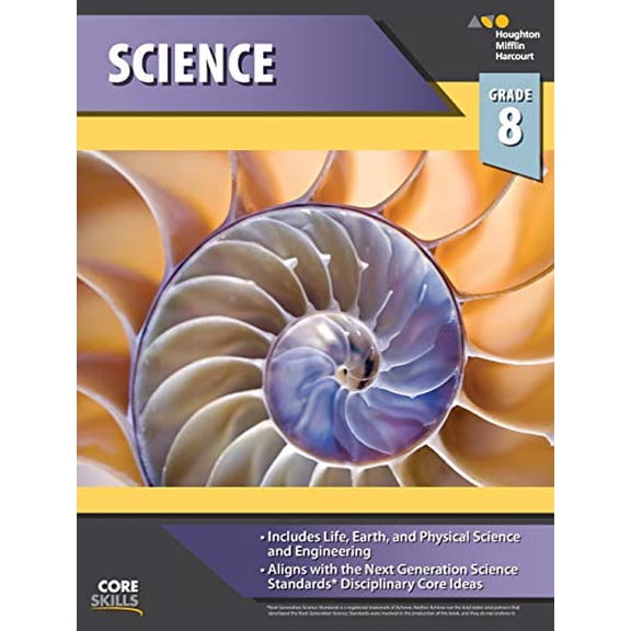 Pre-Owned Core Skills Science Workbook Grade 8 (Paperback) 0544268180 9780544268180