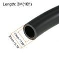 thumbnail image 2 of Fuel Line Hose 15mm ID 20mm OD 10ft Oil Line & Fuel Pipe Rubber Water Hose, Black, 2 of 4
