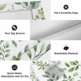 thumbnail image 5 of Eucalyptus Leaves Outdoor Rug 3x5 Ft, Non Slip Washable Area Rug, Sage Green Watercolor Farmhouse Patio Rugs Carpet Runner, Large Floor Mat for Indoor/Outdoor Deck Porch Camping, 5 of 8