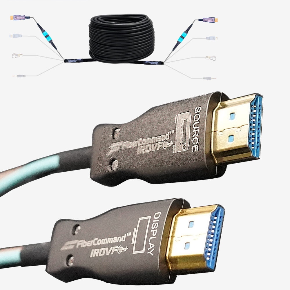 Fibercommand XG | FIBER Optic HDMI 2.1 Integrated Extender Cable
