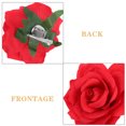 thumbnail image 3 of HOOWIFFY Set of 5 Elegant Faux Flower Hairpins, Multi-Color Polyester, Versatile Accessories for Hair and Decor, 3 of 6