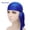 Blue, variant on Unisex Satin Durag Long Tail Wide Straps for 360 Waves Silk-like Elastic Compression Headwrap for Men Women Breathable Smooth Sleeping Hair Bonnet