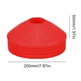 thumbnail image 3 of Conos Discos Fútbol Agilidad 35 Uds. Con Transporte Accesorios Entrenamiento Deportivo (rojo), 3 of 9
