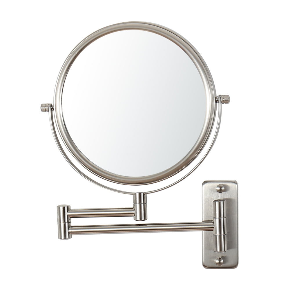 Lansi 10x/1x Wall Mounted Magnifying Mirror, DoubleSide Mirrors for