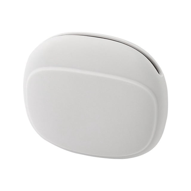 Guardoinrt Sac de Rangement en Silicone pour Écouteurs Boîte de Protection Réutilisable Portable Intérieur Extérieur Maison Bureau Voyage Organisateur Gris Clair