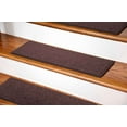 StepBasic NonSlip Rubber Backing Resistant Carpet Stair Gripper Set of 7