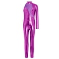 thumbnail image 3 of vastwit Justaucorps de Ballet à Manches Longues pour Filles Gymnastique Patinage Combinaison Intégrale Violet 8, 3 of 7