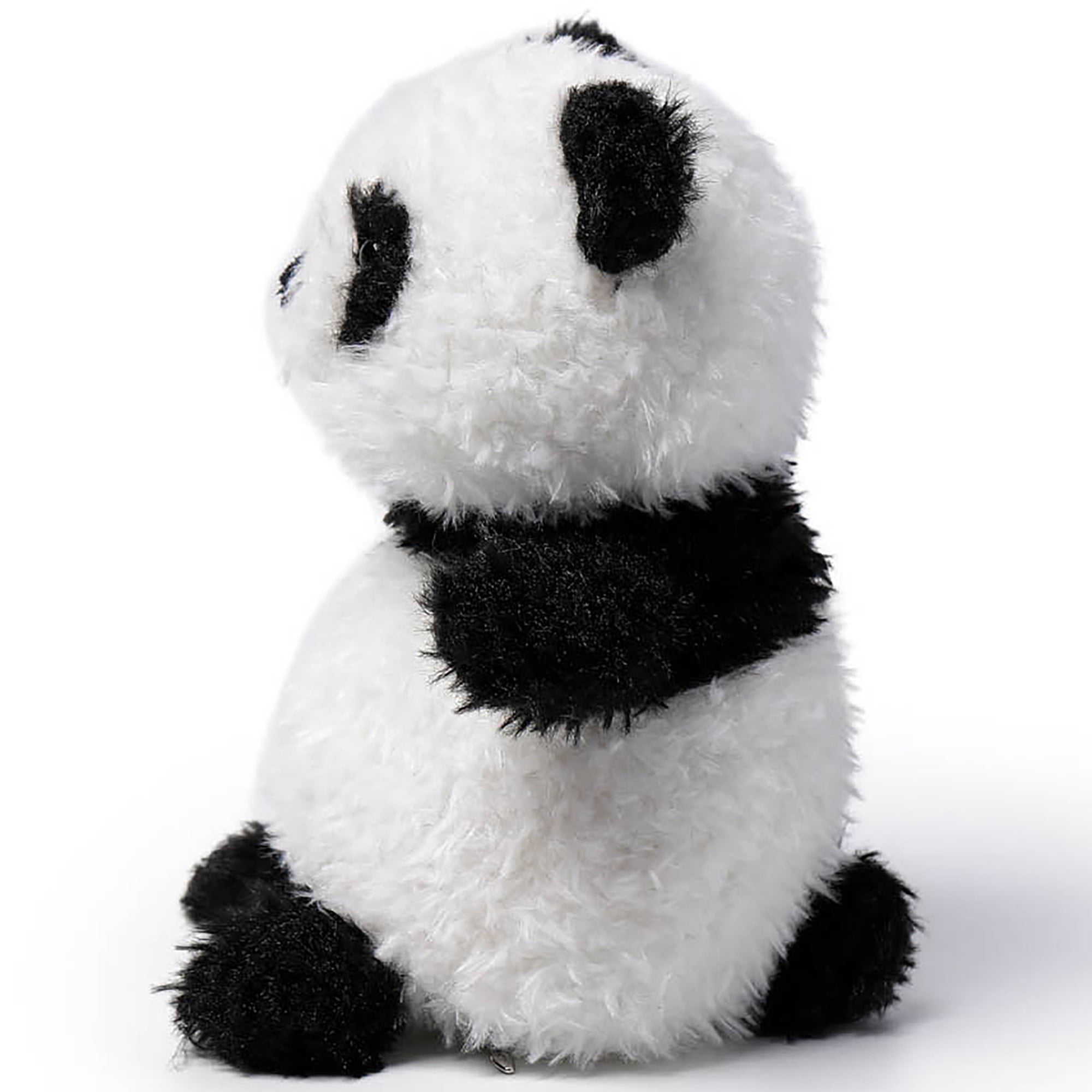 McHugs: Kindergarten Series - Rock & Roll Panda - 7" Black-White Stuffed Animal Plush, Soft Weighted Cuddle Toy, Cozy Play Companion, Baby-Toddler-Kid