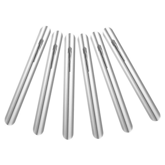 Hemoton 6 Pcs Crumb Bread Scraper Steel Sweeper Cleaner Table Cloth Silver