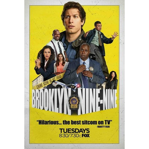 Best Posters Brooklyn Nine Nine Poster 11Inx17In Mini Poster 11x17 poster Color Category: Multi, Unframed, Ages: Adults, Rectangle