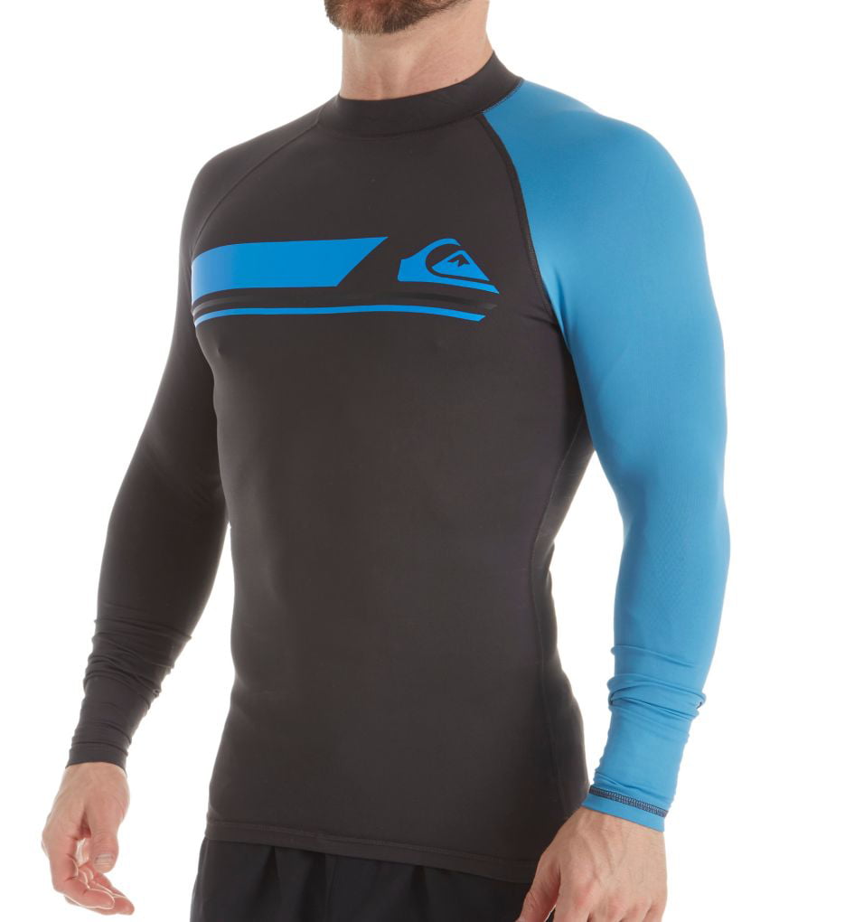 Quiksilver - Men's Quiksilver eqywr3072 Active Long Sleeve Surf Shirt ...