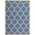 thumbnail image 1 of Safavieh Courtyard Blue Indoor Outdoor Rug - 6'7" x 9'6", 1 of 1