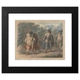 thumbnail image 2 of Henry William Bunbury 24x20 Black Modern Framed Museum Art Print Titled - Falstaff Carrying Dead Hotspur, 2 of 5