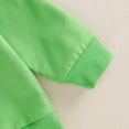 thumbnail image 5 of Toddler Baby Girl Boy Christmas Outfit Santa Embroidery Sweatshirt Long Sleeve Sweater Shirt Pullover Top Fall Winter Holiday Clothes, 5 of 7