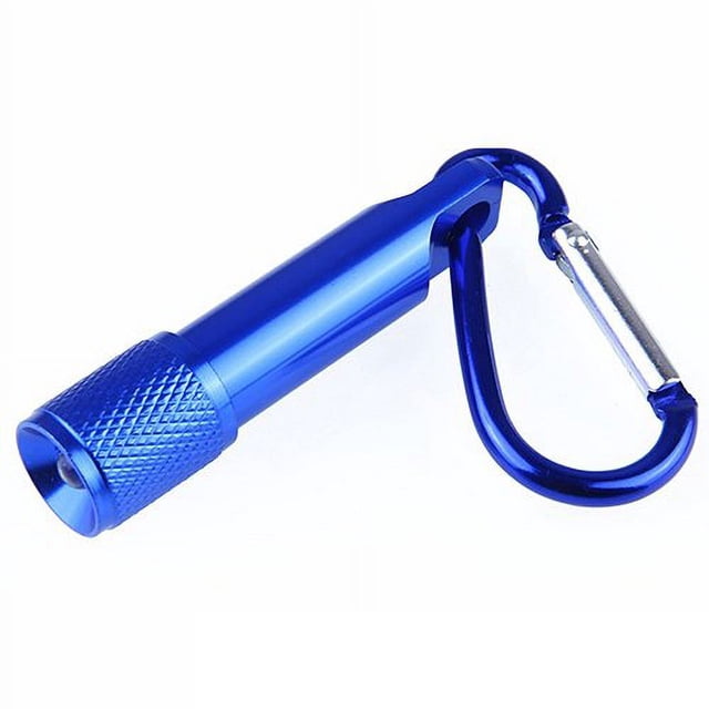 Mini Lampe de Poche LED Extérieure Mousqueton Porte-Clés Lampe de Sport Portable