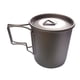 thumbnail image 2 of Olla de titanio para mochilero, taza de agua de titanio, botella, vajilla, té para acampar, taza de café para senderismo, senderismo, interior, exteri 420ML, 2 of 9