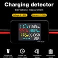 thumbnail image 3 of Battery Charging Tester & Power Meter, High-Precision Voltage Current Watt Hour Meter for Vehicles, Trucks, Solar Systems, EV Charging Piles, Home Circuit Monitoring, Digital LCD Display, 3 of 8