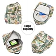 thumbnail image 5 of ALAZA Many Cactus Flowers Womens Travel Laptop Backpack Large Daypack Ladies Shoulder Bags M, 5 of 7