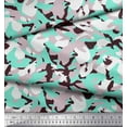 thumbnail image 3 of Soimoi Poly Georgette Fabric Two Tone With White Camouflage Printed Fabric 1 Yard 42 Inch Wide, 3 of 3
