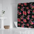 thumbnail image 3 of Waterproof Pioneer Shower Curtain 84x72 Inch Polyester Unique Colorful Floral Shower Curtain for Bathroom Hotel Home Decor with 12 Plastic Hooks, 3 of 5