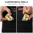 thumbnail image 3 of Pollo interrumpidor-theme Copper Metal Lighter Shell, Premium Replacement Refillable Lighter Case with Durable Metal Construction, Compatible with Zippo and Most Standard Lighter Models, 3 of 6