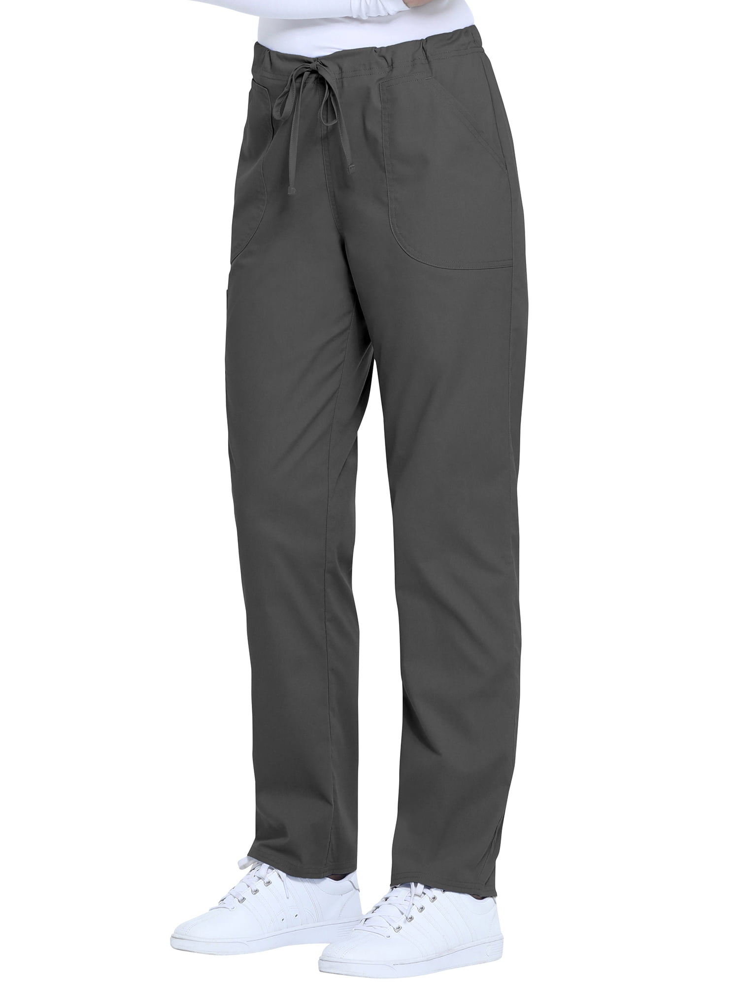 Scrubstar Women's Core Essentials Drawstring Scrub Pant with Rounded Pockets SSL09049B