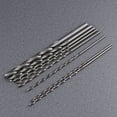 thumbnail image 6 of 8pcs 200mm Extra Long High Steel Metric Drilling Drill Bits Set Small Cutting Resistance for Metal Wood Plastic Silver (4mm/4.2mm/4.5mm/5mm/5.2mm/6mm/8mm/10mm), 6 of 9