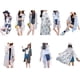 thumbnail image 2 of Cárdigan con bloque de sol para mujer, blusas con estampado de verano con frente abierto y floral de manga larga Eigraketly FS11577-07, 2 of 7