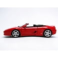 thumbnail image 3 of Hot wheels BLY34 Ferrari F355 Spider Convertible Red Elite Edition 1-18 Diecast Car Model, 3 of 10