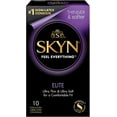 thumbnail image 2 of SKYN Elite Ultra Thin Ultra Soft Non-Latex Lubricated Condoms 10 Pack (3-Pack), 2 of 6