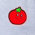 thumbnail image 2 of CafePress - Happy Tomato - Cute Infant Baby Football Bodysuit, 2 of 3