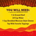 thumbnail image 5 of Old El Paso Mexican Pizza Kit with Queso Sauce, Easy Meal Prep, 12 Ct, 10.66 oz, 5 of 14