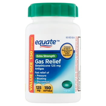 Equate Extra Strength   Softgels Value Size, 125 mg, 150 Count