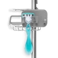 thumbnail image 4 of Simplehuman Adjustable and Extendable Shower Caddy, Large, Stainless Steel and Anodized Aluminum, 4 of 7