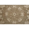 thumbnail image 2 of 3â€™ Round Tan Retro Modern Medallion Area Rug, 2 of 5