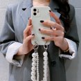 thumbnail image 1 of Samsung Galaxy S23 Ultra S22 S21 Plus S20 FE A53 Pearl Strap Case INS Cadena Crossbody Collar Cordón Suave Cubierta Gao Jiahui unisex, 1 of 2