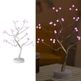 thumbnail image 3 of Lámpara LED para árbol, hogar, hotel, decorativa, ajustable, lámpara de árbol artificial, decoración del dormitorio, luz rosa, 36LED, tipo 2 Scienceny  HA001829-07B, 3 of 7
