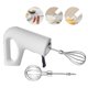 thumbnail image 3 of Inteprter Batidor eléctrico inalámbrico Estable para el hogar Multifuncional Batidor de crema Conveniente Mezclador de pasteles pequeños Herramientas Electrodomésticos Blanco Inteprter HA026358-01, 3 of 6