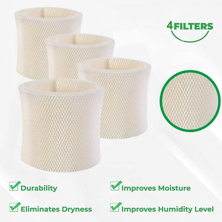 ITidyHome 4 Pack Replacement for Emerson MAF2 Moist air Wicking Humidifier Filter Designed to Compatible with Emerson Part MAF2 Kenmore Part