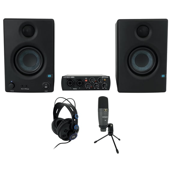 Presonus AudioBox 96 Studio Ultimate Black Interface+Headphones+Mic+Monitors