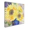 thumbnail image 3 of Trademark Fine Art "Sunflower Blossom Bouquet" Canvas Art by Sheila Golden, 3 of 4